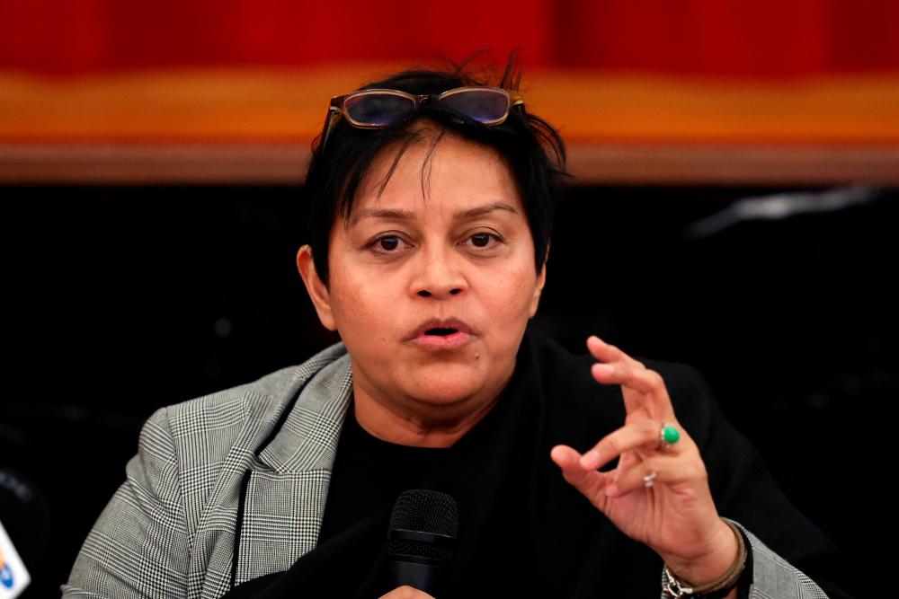 Menteri Undang- Undang Dan Reformasi Institusi, Datuk Seri Azalina Othman Said. - fotoBERNAMA