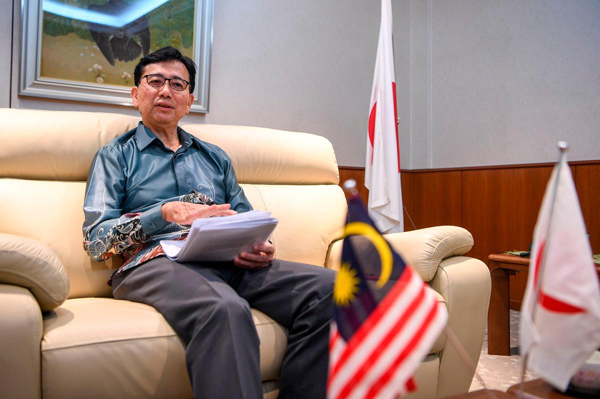 Japanese Ambassador to Malaysia, Noriyuki Shikata. - BERNAMApix