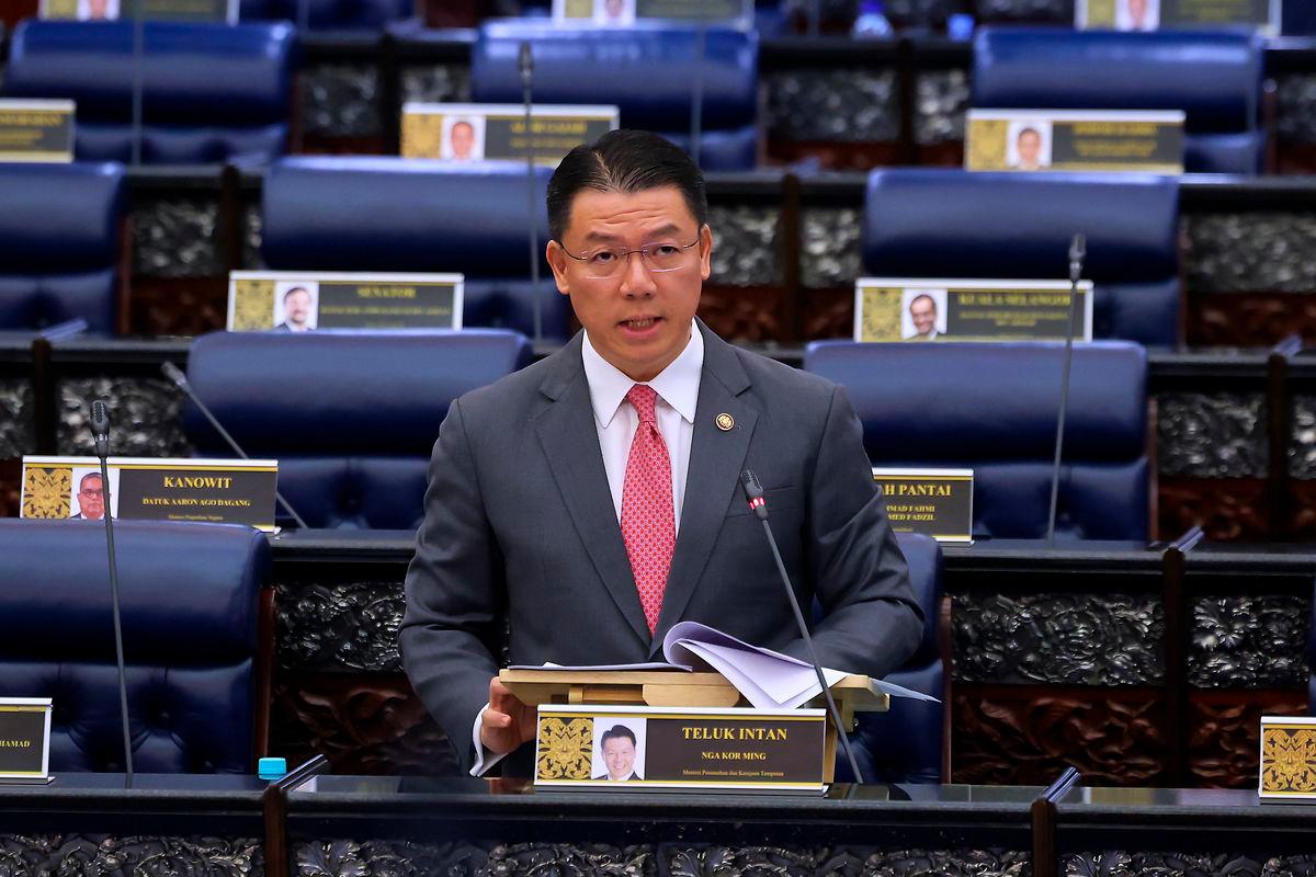 Menteri Perumahan dan Kerajaan Tempatan Nga Kor Ming - FotoBernama