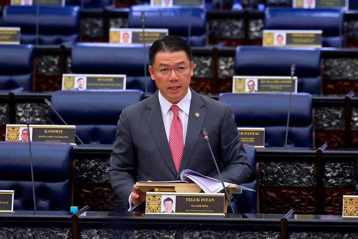 Housing and Local Government Minister Nga Kor Ming. - BERNAMApix
