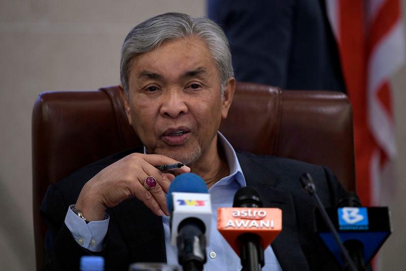 Deputy Prime Minister Datuk Seri Dr Ahmad Zahid Hamidi - BERNAMApix