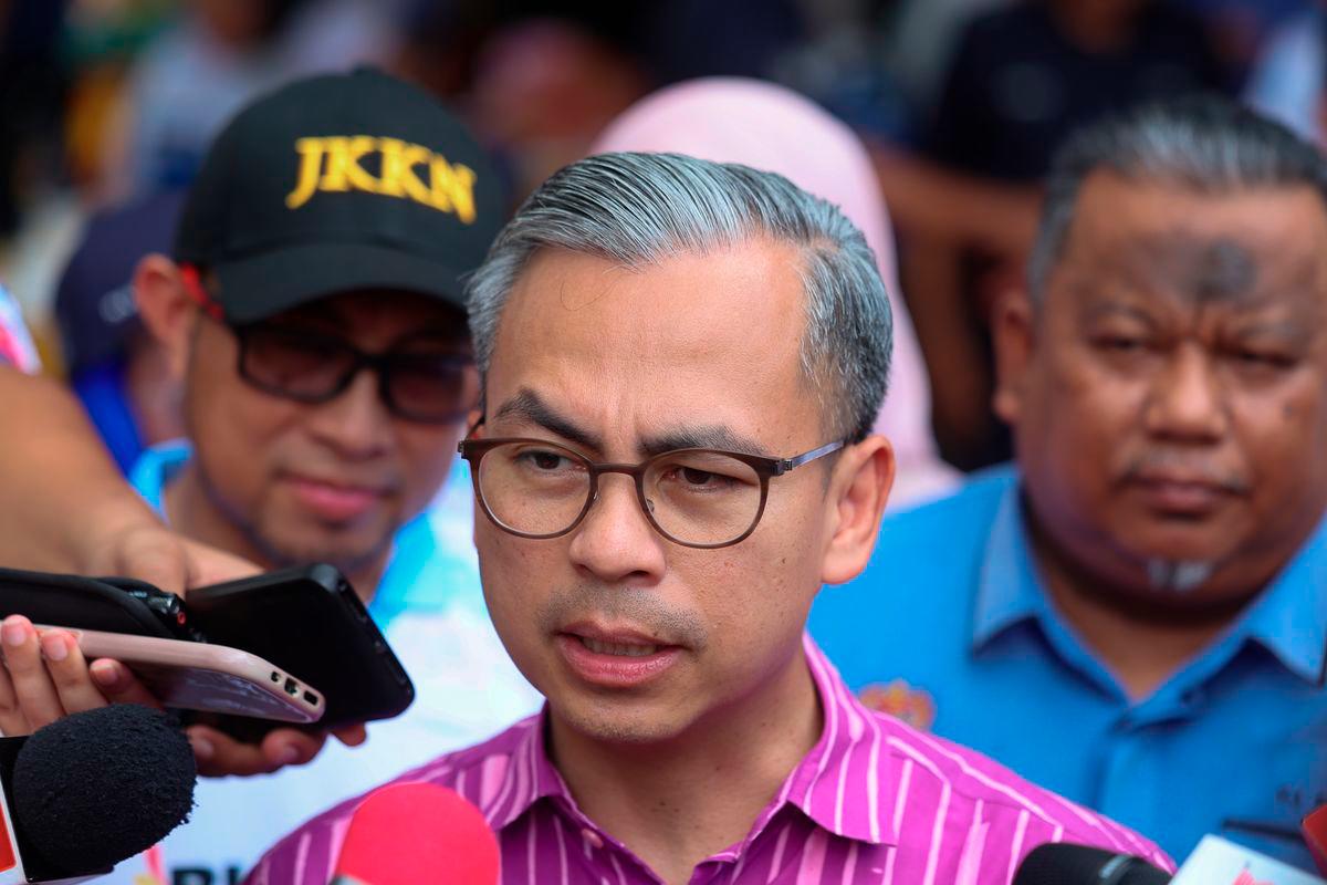 Communications Minister Datuk Fahmi Fadzil. - BERNAMA