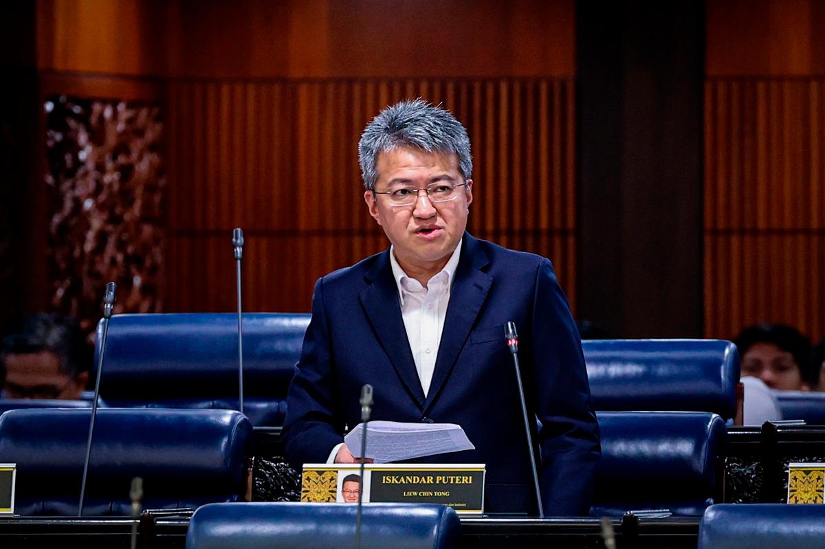 Deputy Minister of Investment, Trade and Industry Liew Chin Tong. - BERNAMApix