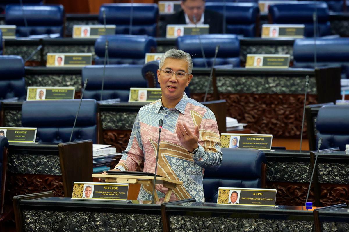 Investment, Trade, and Industry Minister Tengku Datuk Seri Zafrul Abdul Aziz - Bernamapix