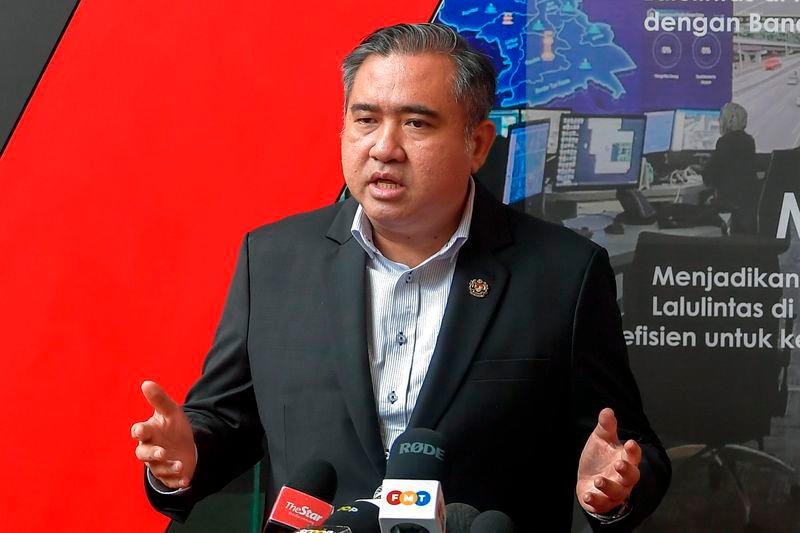 Transport Minister Anthony Loke - BERNAMApix