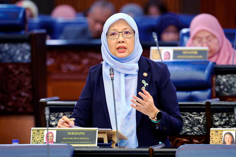 Minister in the Prime Minister’s Department (Federal Territories) Dr Zaliha Mustafa - BERNAMApix