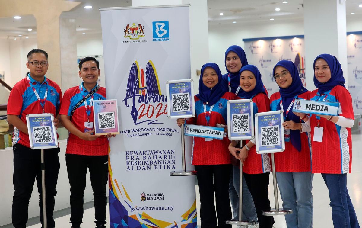 Pelbagai persiapan giat dijalankan sempena sambutan Hari Wartawan Nasional (HAWANA) 2025 yang berlangsung di Pusat Dagangan Dunia Kuala Lumpur (WTCKL).