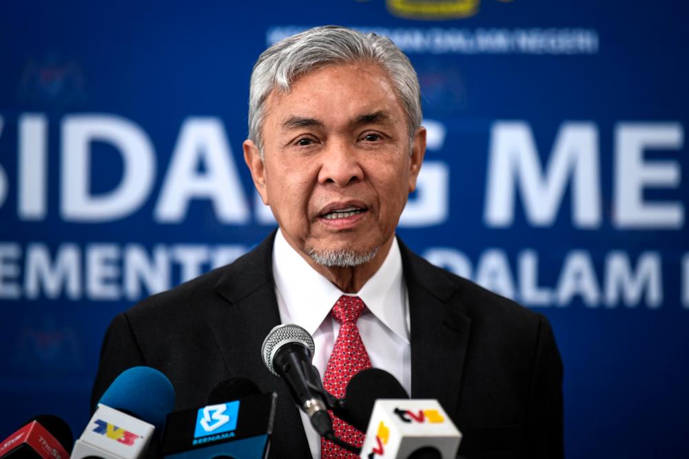 Timbalan Perdana Menteri, Datuk Seri Dr Ahmad Zahid Hamidi - BERNAMApix
