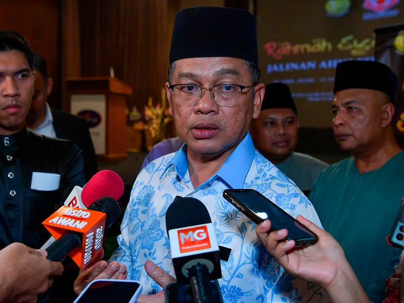 Menteri di Jabatan Perdana Menteri (Hal Ehwal Agama), Datuk Mohd Na’im Mokhtar. - fotoBERNAMA