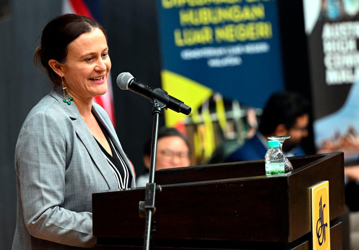 Australia High Commissioner Danielle Heinecke - Bernamapix