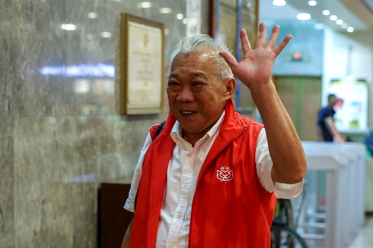 Sabah Barisan Nasional Chairman Datuk Seri Bung Moktar Radin. - BERNAMApix