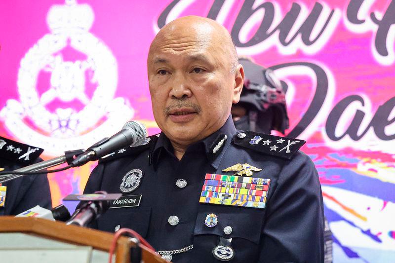 Bukit Aman Internal Security and Public Order Department director Datuk Seri Mohd Kamarudin Md Din - BERNAMApix