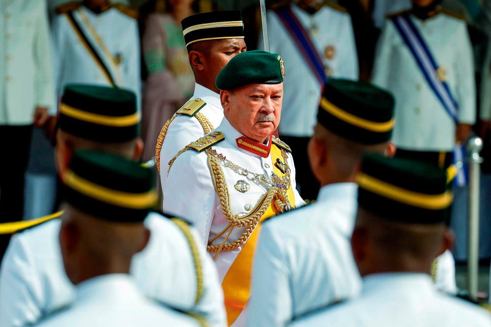 His Majesty Sultan Ibrahim, King of Malaysia. - BERNAMApix