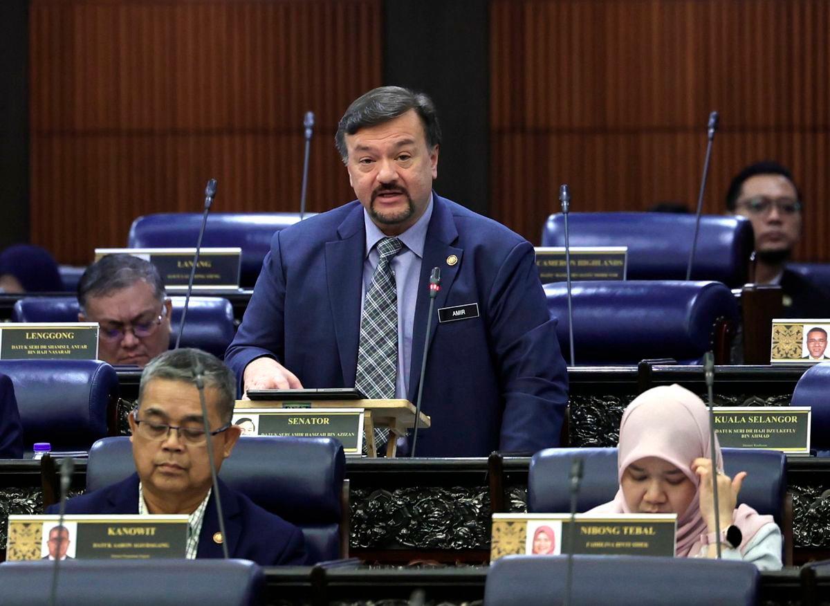 Finance Minister II Datuk Seri Amir Hamzah Azizan. - BERNAMA