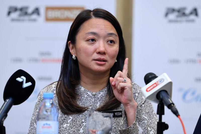 Youth and Sports Minister, Hannah Yeoh. - BERNAMApix