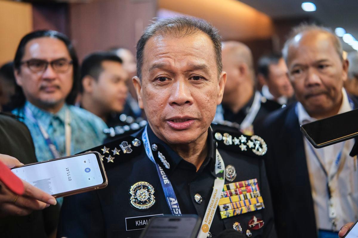 Ketua Polis Negara Tan Sri Mohd Khalid Ismail. FotoBernama