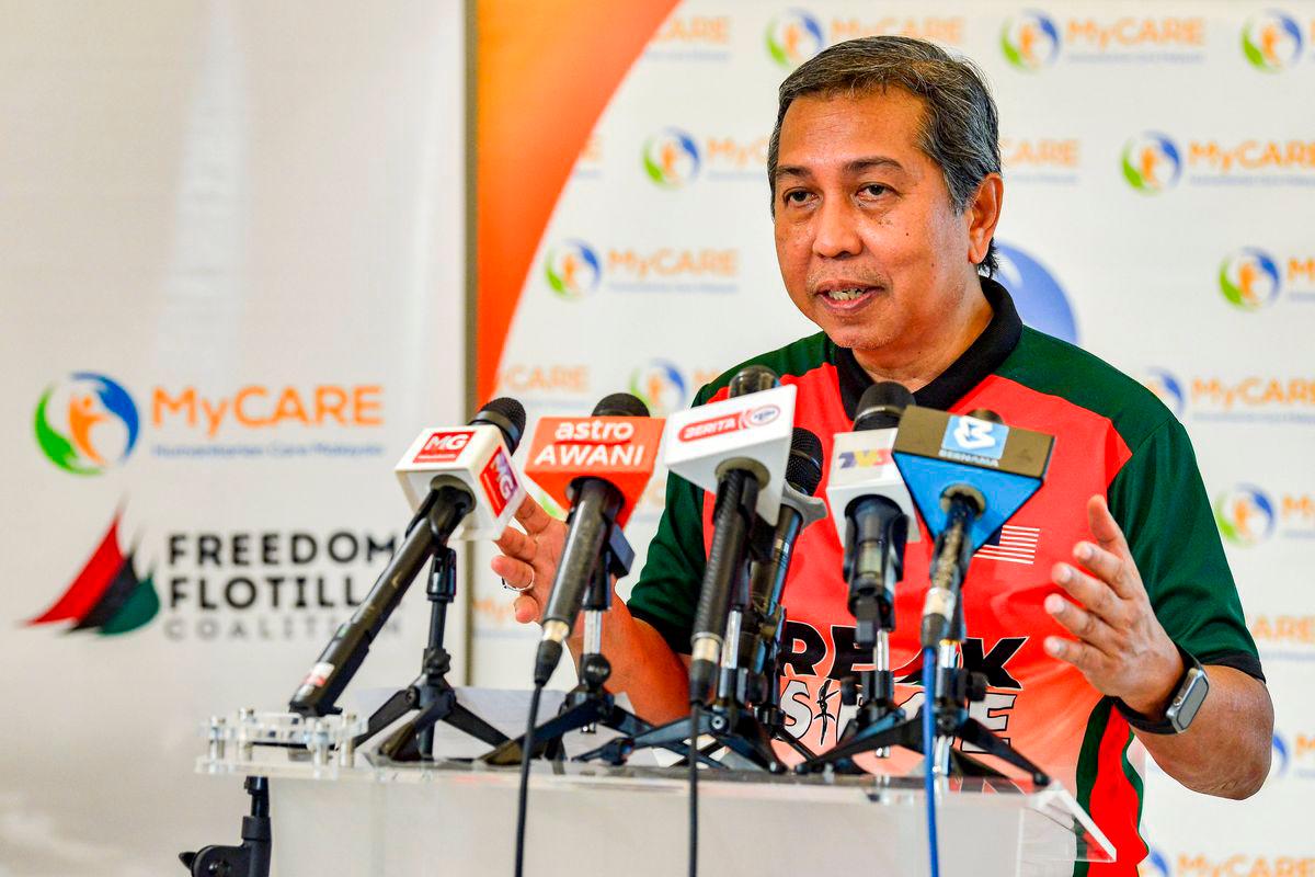 Humanitarian Care Malaysia chief executive officer Kamarul Zaman Shaharul Anwar - Photo by BERNAMA