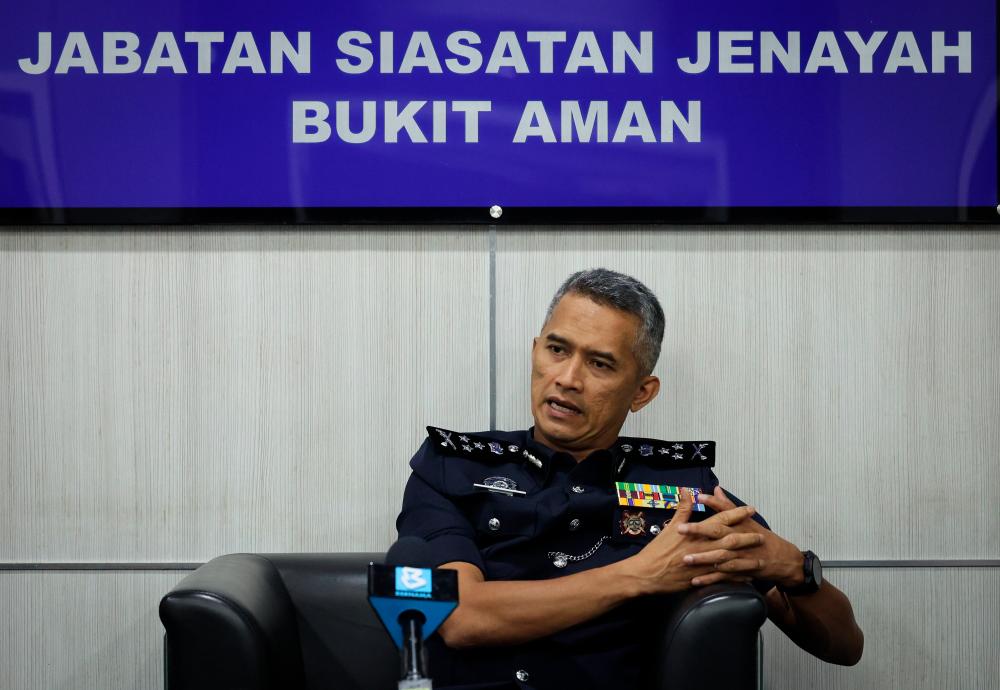 Pengarah Jabatan Siasatan Jenayah (JSJ) Bukit Aman Datuk Seri Mohd Shuhaily Mohd Zain.