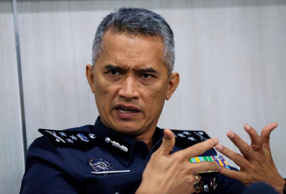 Bukit Aman Criminal Investigation Department (CID) director, Datuk Seri Mohd Shuhaily Mohd Zain. - BERNAMAPIX