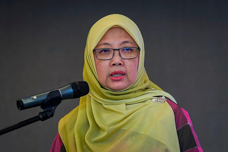 Menteri di Jabatan Perdana Menteri (Wilayah Persekutuan) Datuk Seri Dr Zaliha Mustafa. - fotoBERNAMA