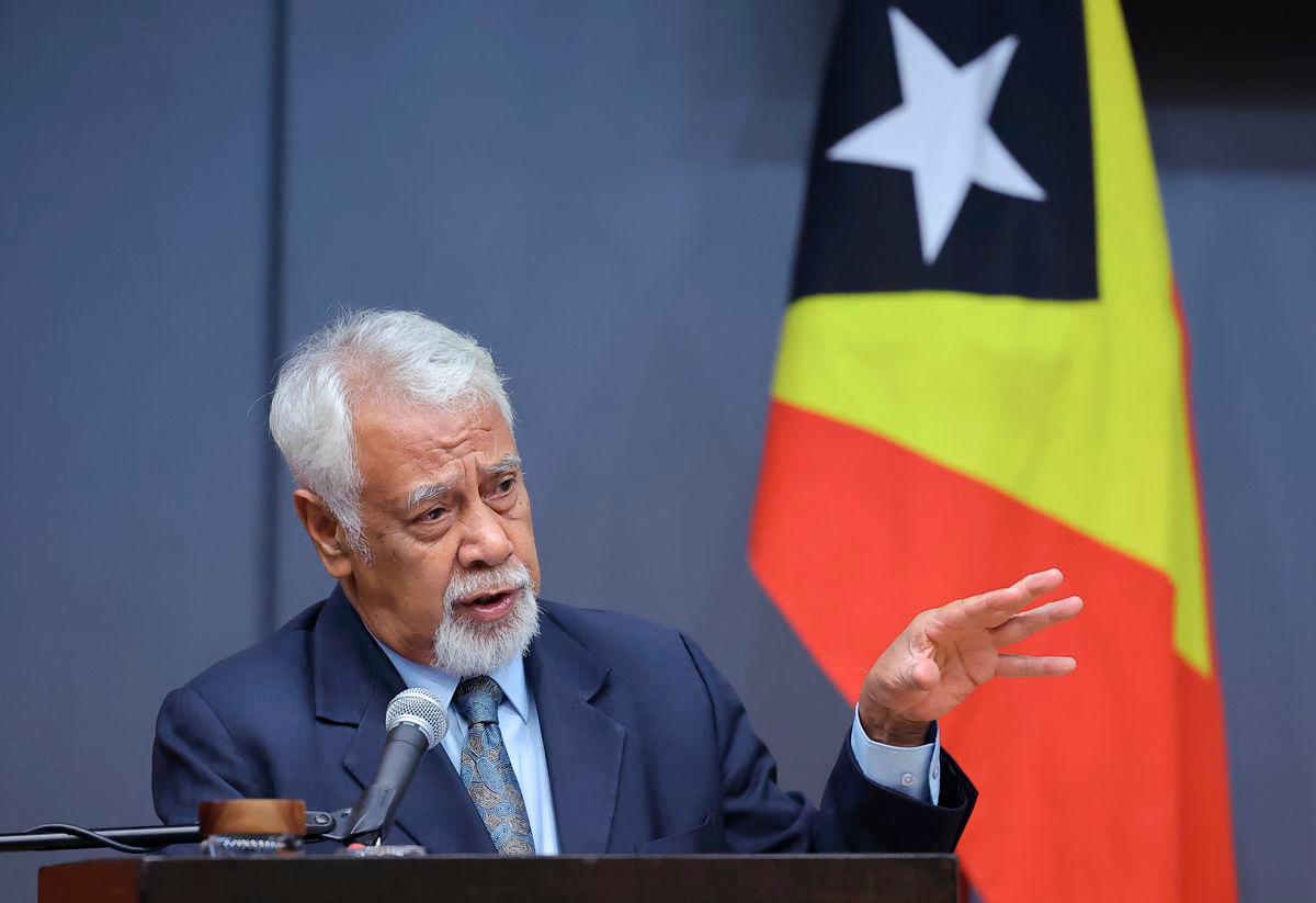 Timor-Leste Prime Minister Kay Rala Xanana Gusmão - BERNAMApix