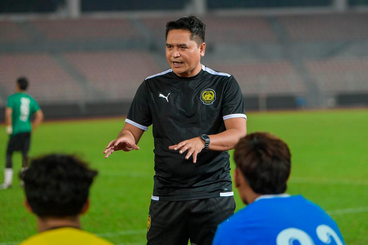 National Under-23 head coach Nafuzi Zain - Photo by BERNAMA