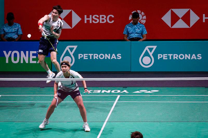 National mixed doubles pair Chen Tang Jie-Toh Ee Wei - BERNAMApix