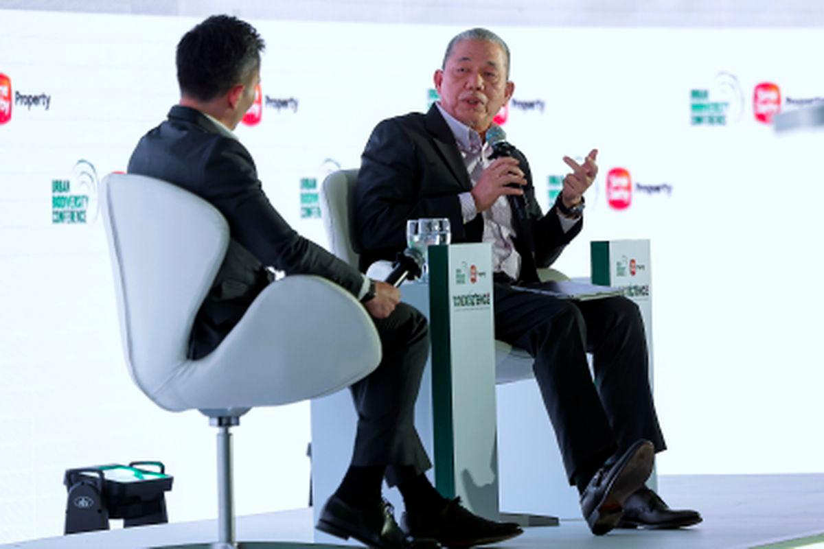 Deputy Prime Minister Datuk Seri Fadillah Yusof speaks during Fireside Chat moderated by Managing Director and Head of Southeast Asia Bullhound Capital Shahril Hamdan held in conjunction with the Urban Biodiversity Conference (UBC) 2025 at the Sime Darby Convention Centre here today. - BERNAMAPIX