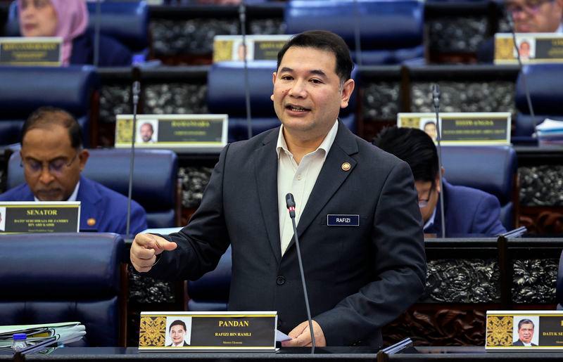 Economy Minister Rafizi Ramli - BERNAMApix