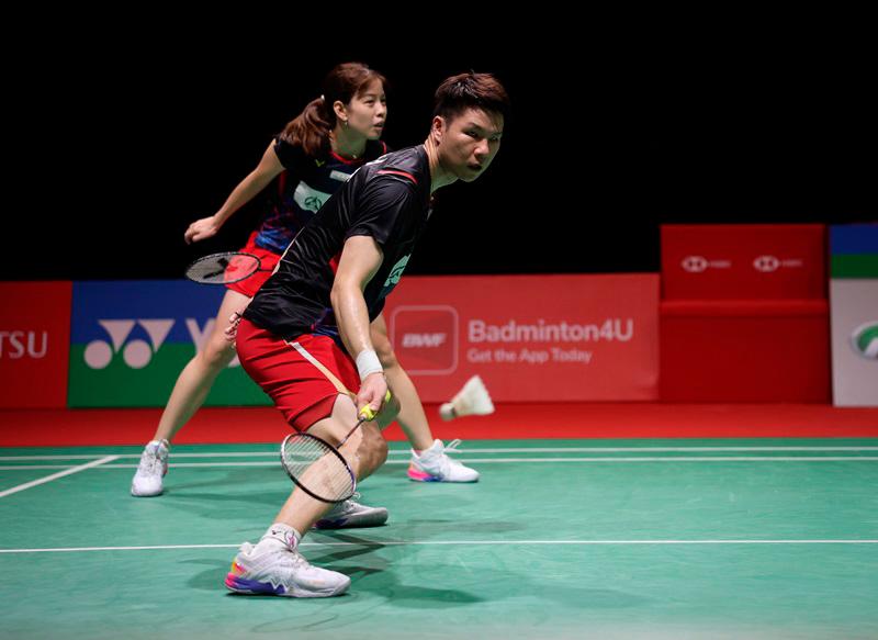 National mixed doubles players, Goh Soon Huat and Shevon Lai. - BERNAMApix