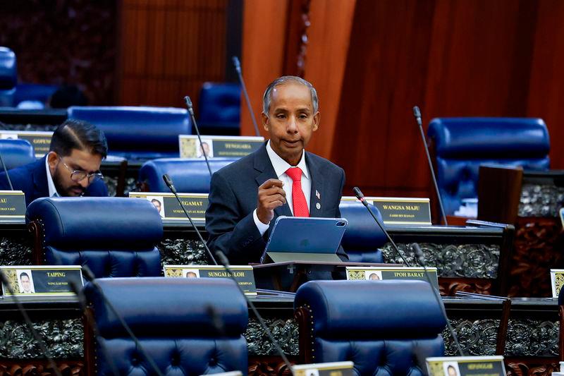 Timbalan Menteri di Jabatan Perdana Menteri (Undang-undang dan Reformasi Institusi) M. Kulasegaran - fotoBERNAMA