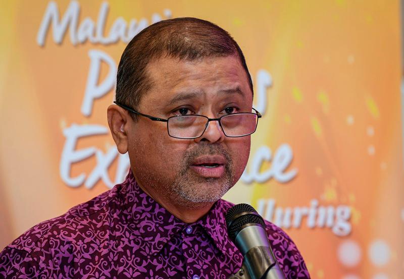 Tourism Malaysia director-general, Datuk P. Manoharan. - BERNAMApix