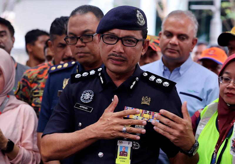 Dang Wangi District Police Chief, ACP Sulizmie Affendy Sulaiman. - BERNAMApix