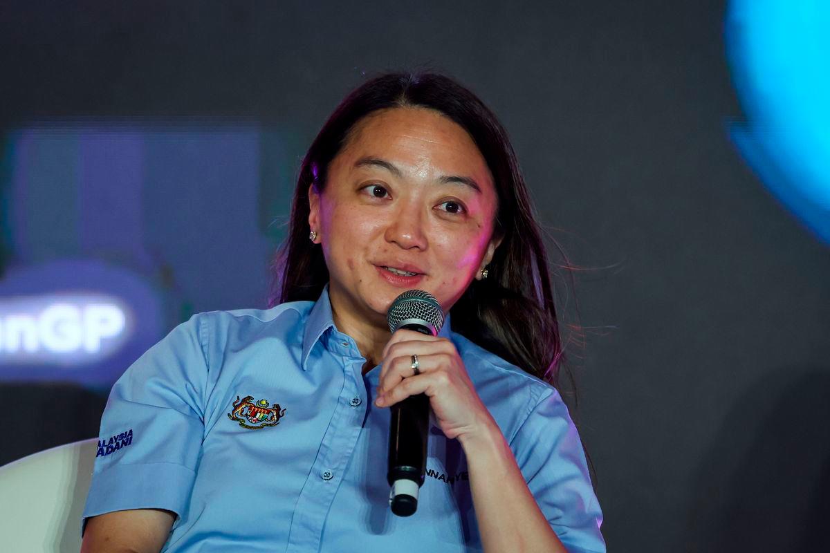 Youth and Sports Minister Hannah Yeoh. Bernamapix