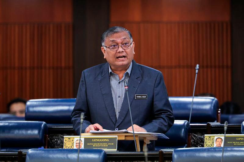 Timbalan Menteri Dalam Negeri Datuk Seri Dr Shamsul Anuar Nasarah - fotoBERNAMA