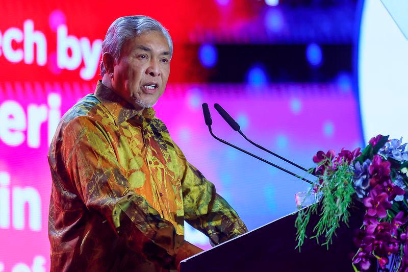 Deputy Prime Minister Datuk Seri Dr Ahmad Zahid Hamidi - BERNAMApix