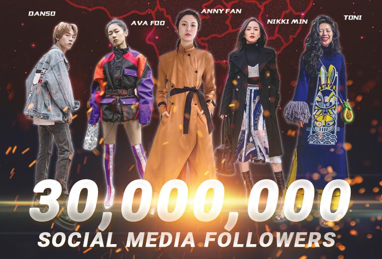 Top Chinese fashion influencers.