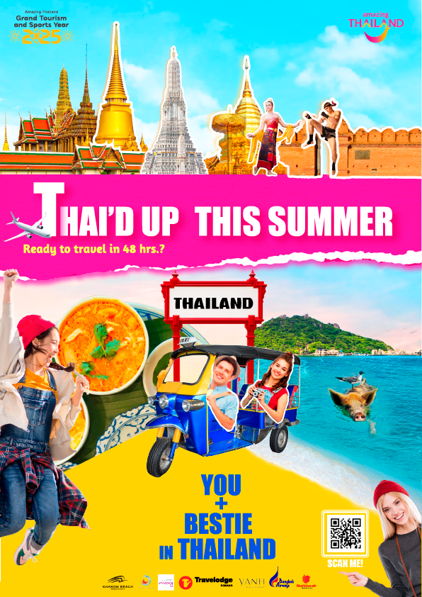 Embark on a Dream Journey: “Thai’d Up This Summer” with Amazing Thailand 2025