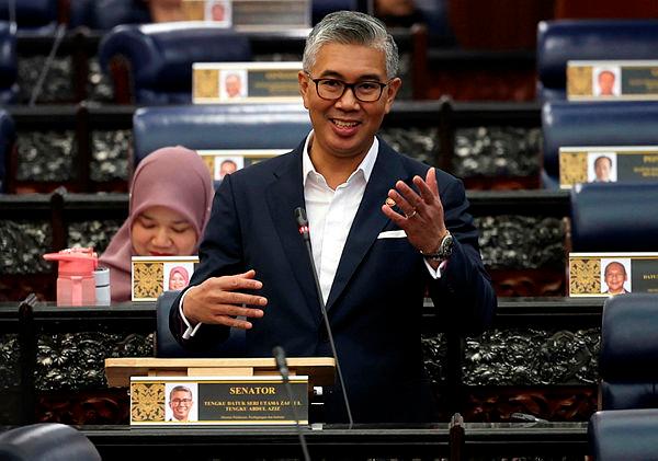 Tengku Datuk Seri Zafrul Abdul Aziz–Bernamapix