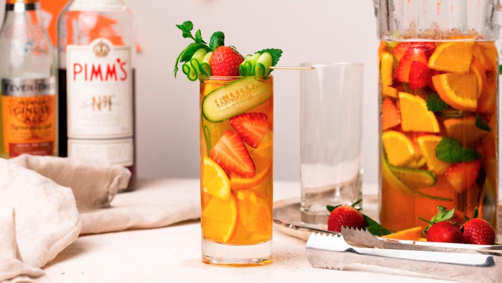 $!Pimm’s Cup is a refreshing choice for outdoor garden parties.