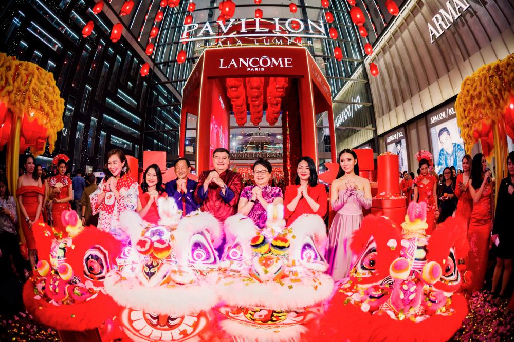 Lancome Chinese New Year VIPs at the launch.