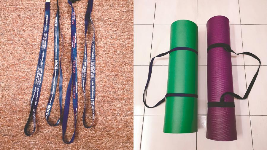 Upcycling lanyards