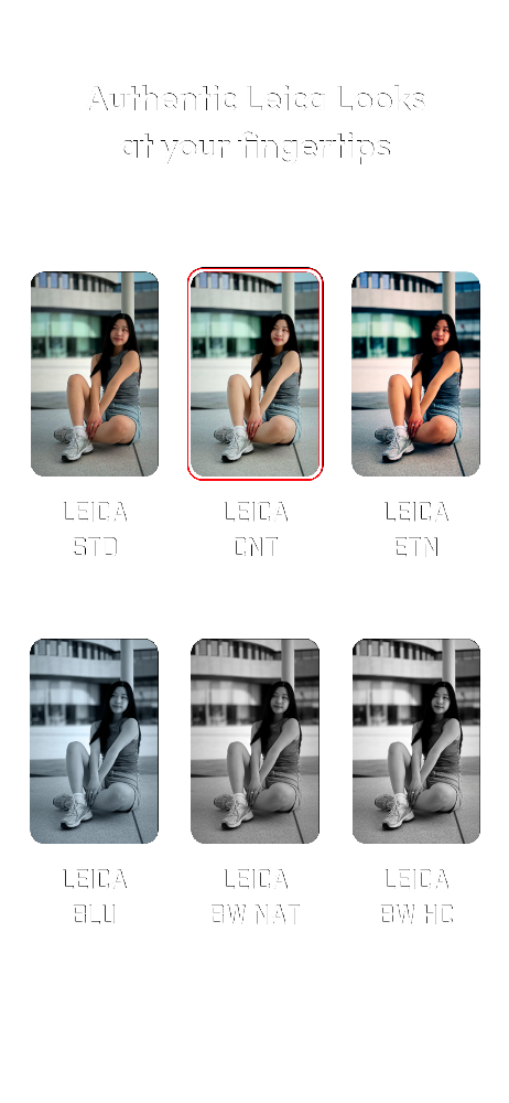 Leica Lux app for iPhone