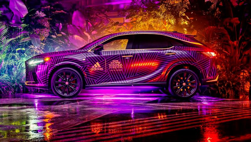$!Lexus RX 500h F SPORT Inspired By ‘Black Panther: Wakanda Forever’