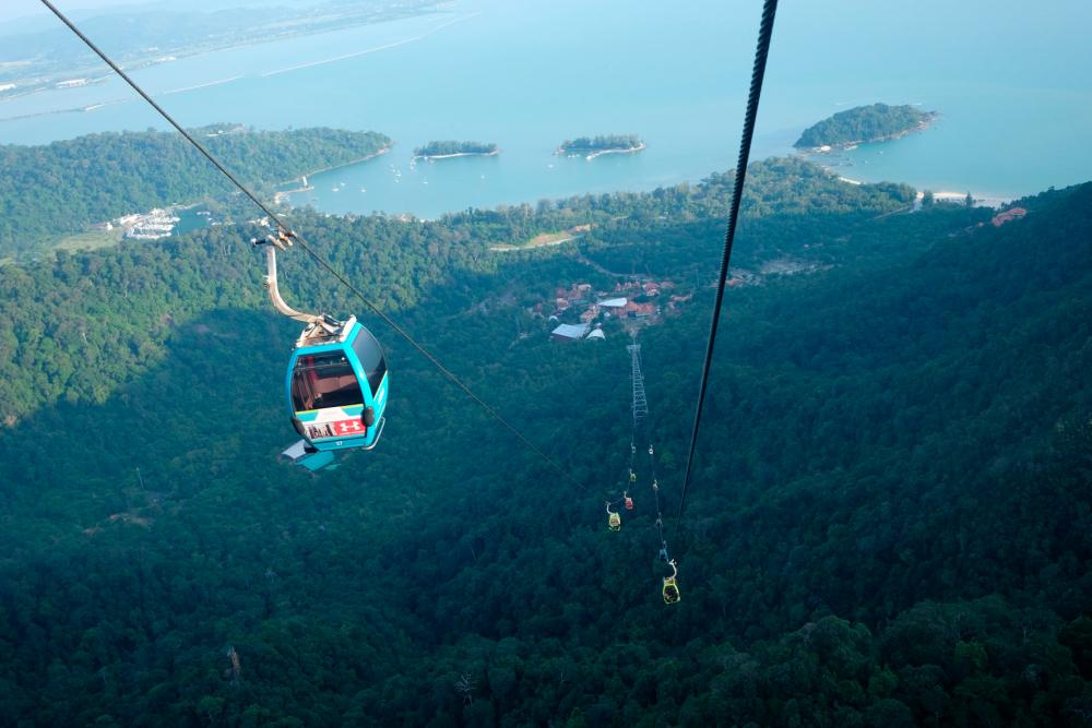 One of the most visited tourist attraction in Langkawi.-BERNAMAPix