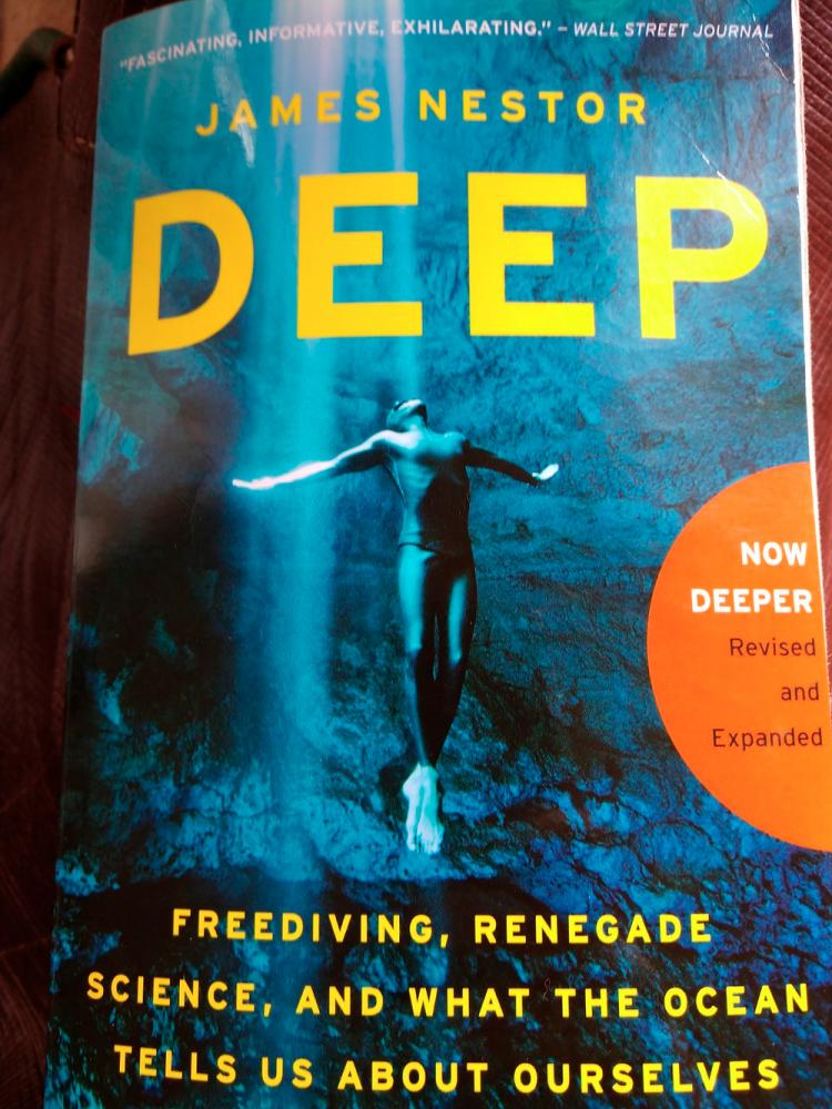 $!Deep is a chronicle of perilous underwater exploits and the weird physics of the abyss, written as a tribute to the extreme sport of freediving. – LIBERTY READS