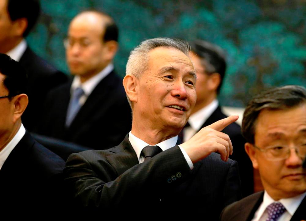 Liu He, vice chairman of the National Development and Reform Commission. — Reuters