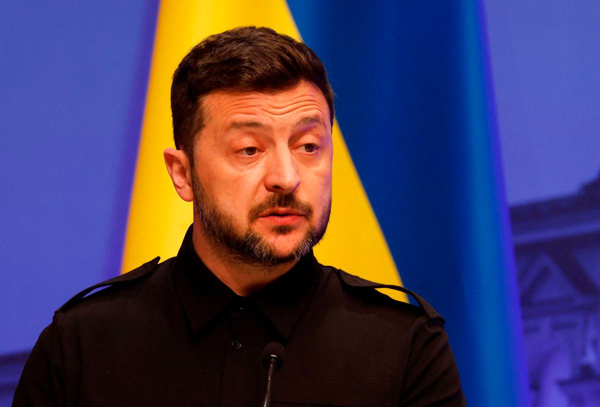Ukrainian President Volodymyr Zelensky - AFPpix