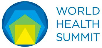 German Federal Chancellor Scholz, WHO Director-General Dr Tedros and Bill Gates at the World Health Summit 2024