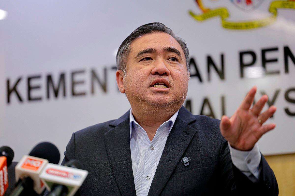 Transport Minister, Anthony Loke. - BERNAMApix